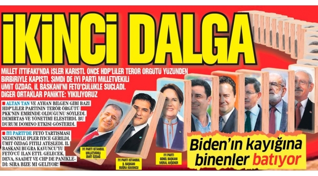 Millet İttifakı'nda ikinci dalga! Önce HDP'liler birbiriyle kapıştı şimdi de İYİ Parti karıştı: Diğer ortaklar panikte.