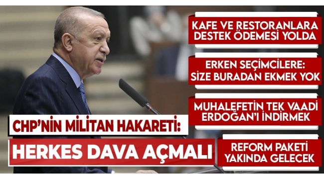 Son dakika: Başkan Erdoğan'dan Kılıçdaroğlu'na "militan" tepkisi: Herkes davasını açmalıdır 