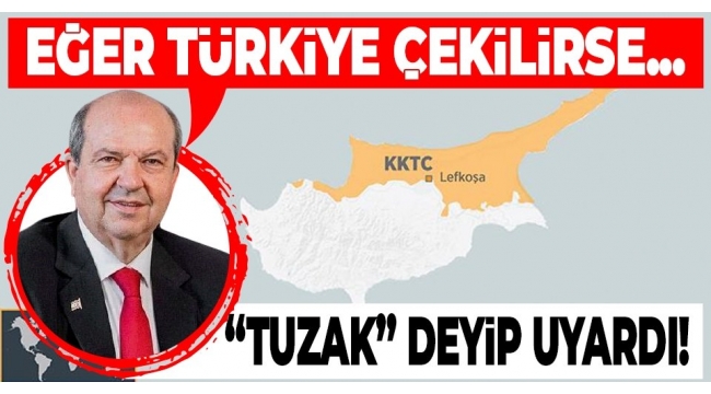 KKTC Cumhurbaşkanı Tatar'dan son dakika açıklamaları: Federasyon tuzağına düşmeyeceğiz 
