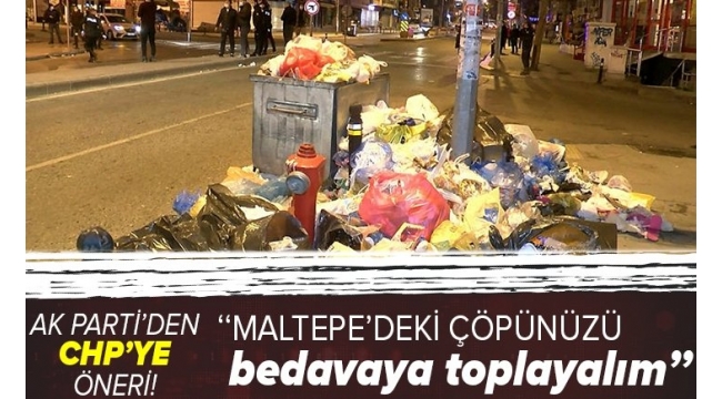 AK Parti İstanbul İl Başkanı Osman Nuri Kabaktepe'den sokakları çöplüğe çeviren CHP'ye belediyecilik dersi! 