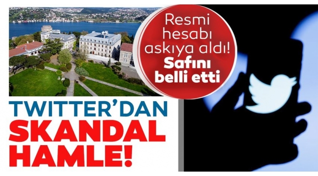 Dijital faşist Twitter safını belli etti! Boğaziçi Üniversitesi Rektörlüğü'ne ait resmi hesap kapatıldı 