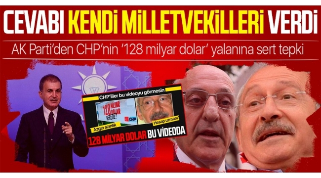 AK Parti Sözcüsü Ömer Çelik'ten MYK sonrası flaş açıklama! CHP Meclis'in kapatıldığı darbeye destek verdi 