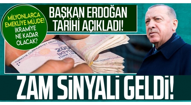 Başkan Erdoğan duyurdu! Emekli bayram ikramiyeleri o tarihlerde hesaplarda 