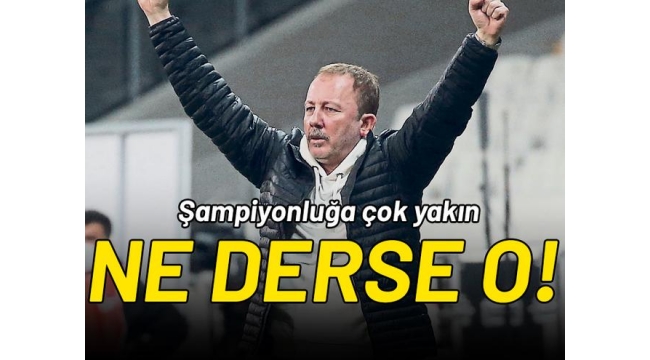 Sergen Yalçın'ın Beşiktaş'ı sosyal medyayı salladı! Fenerbahçe ve Galatasaray taraftarından tebrik! 