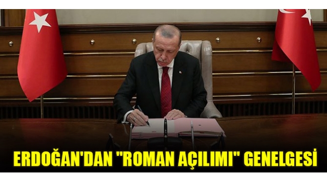 Cumhurbaşkanı Erdoğan'dan Romanlar için yeni açılım 