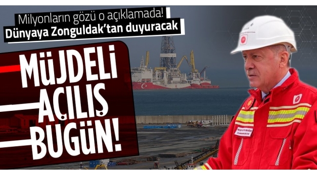 Enerjide büyük gün! Müjdenin adı Amasra-1! Başkan Erdoğan açıklayacak 