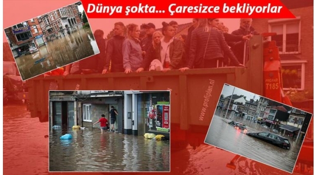 Son dakika haberler: Avrupa'da büyük felaket! 170'den fazla ölü..