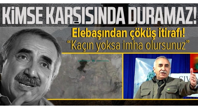 Son dakika | Terör elebaşı Karayılan'dan Pençe harekatı itirafı
