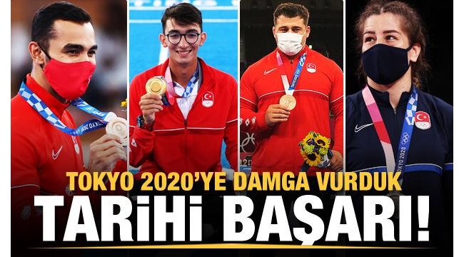 Türk sporcular Tokyo 2020'de ilkleri başarıyor 
