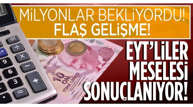 Başkan Erdoğan talimat verdi! Emeklilikte yaşa takılanlar (EYT) için yeni formül 