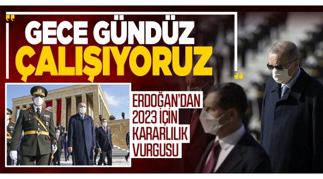 Son dakika: Cumhuriyet 98 yaşında | Başkan Erdoğan ve devlet erkanı Anıtkabir'de 