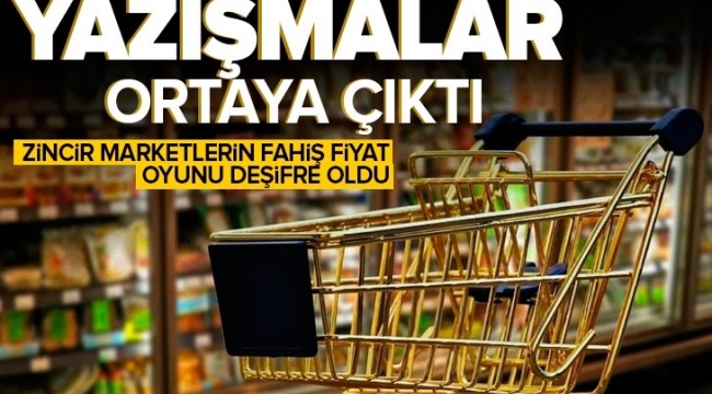 Son dakika haberleri | Zincir marketlerin oyunu belgelendi: Fahiş fiyatı birlikte belirlediler 