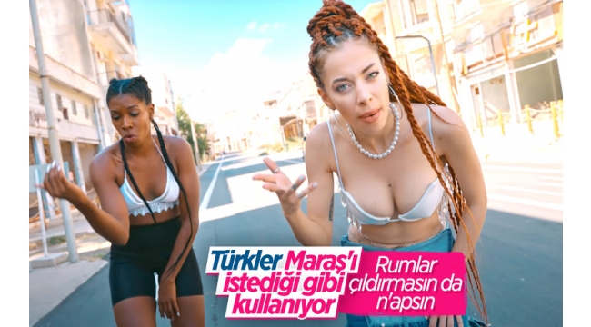 Kıbrıslı Türk şarkıcının Kapalı Maraş'te Çektiği Klibine Tepki Yağdı 