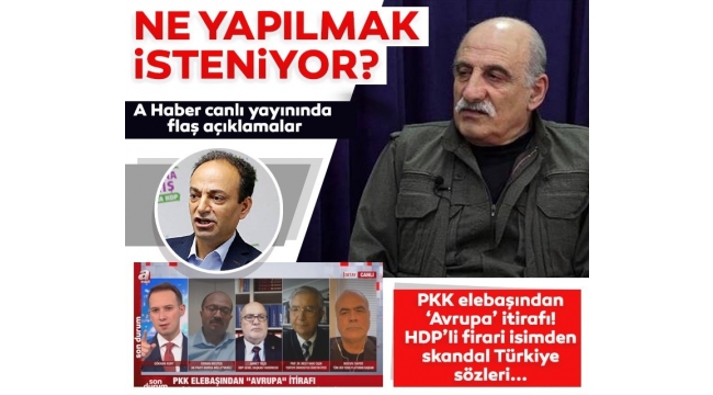 PKK Elabaşı Duran Kalkan'dan Avrupa ülkeleri itirafı: Ateşkes ilan etmeyeceksiniz diye defalarca dayatmalarda bulundular.