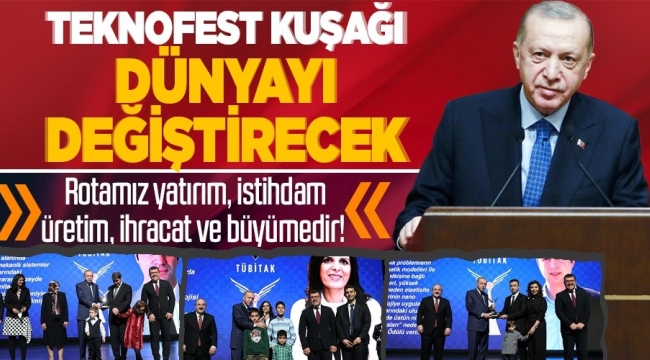 Son dakika: Başkan Erdoğan'dan TÜBİTAK ve TÜBA Bilim Ödülleri Töreni'nde önemli açıklamalar 