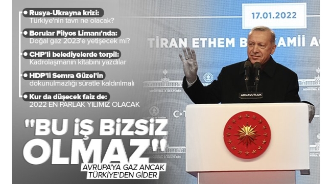 Son dakika: Başkan Erdoğan'dan Arnavutluk ziyareti sonrası önemli mesajlar! "Devlet Bey de 'Bizim için geçerlidir' dedi" 