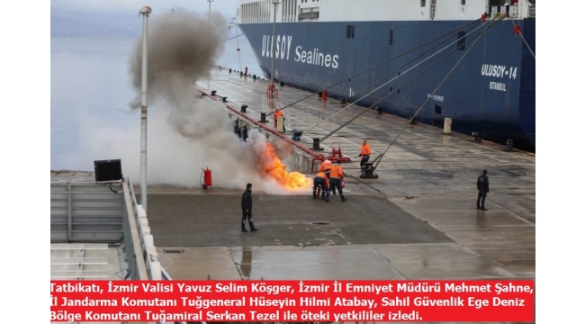 İzmir Çeşme Ulusoy Limanı'nda nefes kesen anlar 