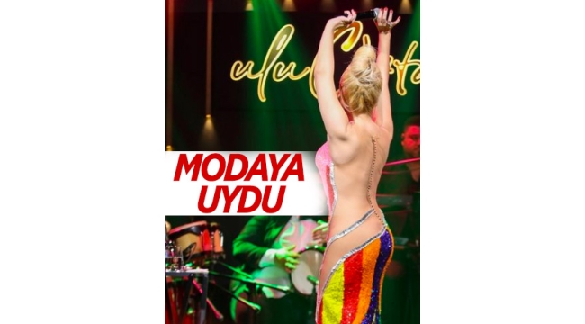 Lerzan Mutlu da dekolte modasına uydu