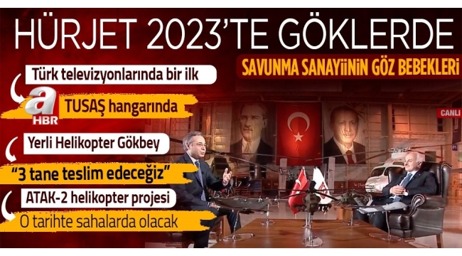 Son dakika! TUSAŞ Genel Müdürü Temel Kotil'den A Haber'e özel açıklamalar