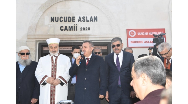 Vali Elban Nucude Aslan Camisi'nin Açılışını Yaptı 