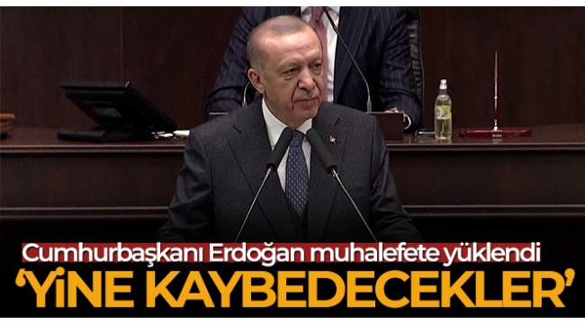 Son dakika: Başkan Erdoğan'dan AK Parti Grup Toplantısında önemli açıklamalar: Muhalefete 6'lı masa göndermesi 