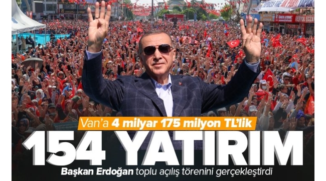 Başkan Erdoğan: Van depremi gecesi ben buradaydım, HDP neredeydi? 