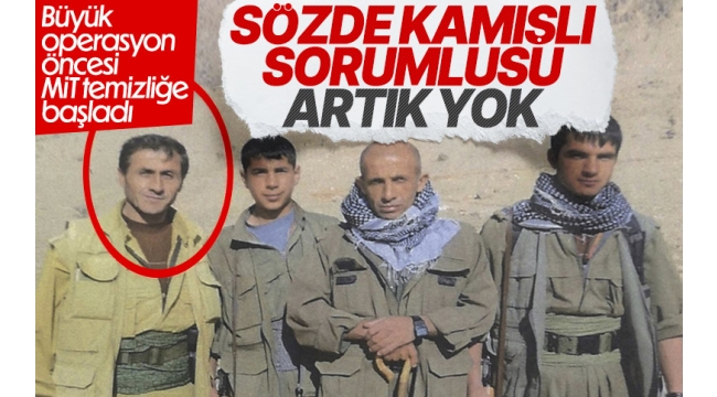 PKK'ya üst düzey darbe! Sözde eyalet sorumlusu Muhsin Yağan etkisiz hale getirildi 