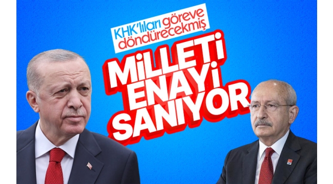 Başkan Erdoğan'dan Kılıçdaroğlu'nun KHK açıklamasına tepki: Böyle bir yetkisi yok 