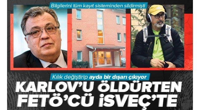Rusya'nın Ankara Büyükelçisi Andrey Karlov suikastının planlayıcısı FETÖ'cü firari Abdullah Bozkurt İsveç'te görüntülendi 