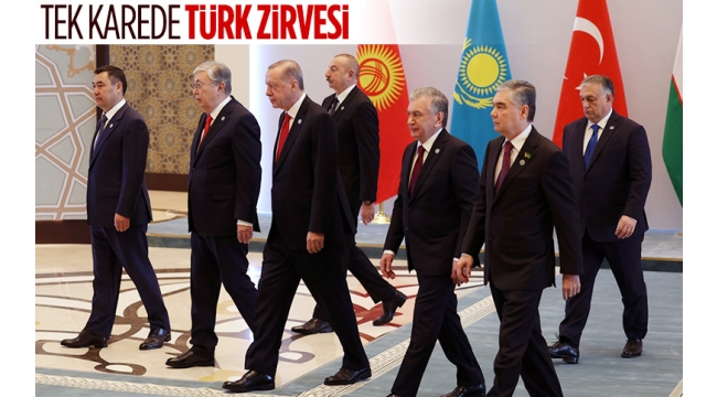 Başkan Recep Tayyip Erdoğan Türk Devletleri Teşkilatı Zirvesi'ne katıldı: KKTC'nin teşkilatımıza gözlemci üye olmasını kabul ettik 
