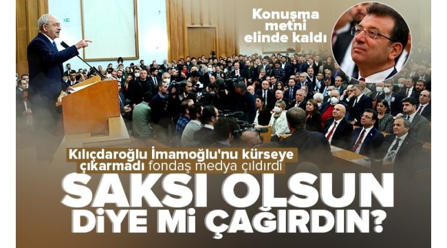 Kılıçdaroğlu'ndan son dakika İmamoğlu açıklaması: Baba oğul gibiyiz! 