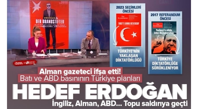 Seçimler öncesi algı operasyonlarına yenisi eklendi: Alman dergiden Başkan Erdoğan'a küstah saldırı! 