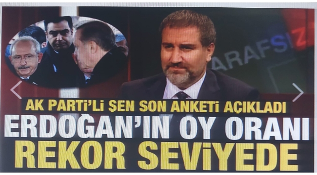 AK Parti son anketi açıkladı! Başkan Erdoğan'ın oy oranları zirveye ulaştı