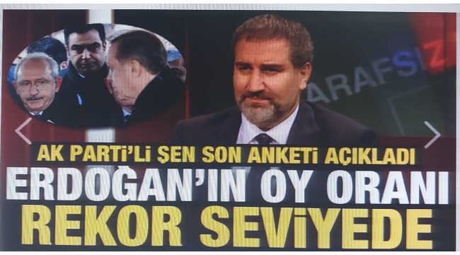 AK Parti son anketi açıkladı! Başkan Erdoğan'ın oy oranları zirveye ulaştı 