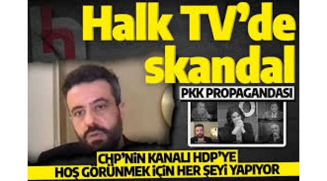 Halk TV'de PKK propagandası! Masa altındaki HDP'ye sözde gizli hizmet! Canlı yayında Türk askerini hedef aldılar... 