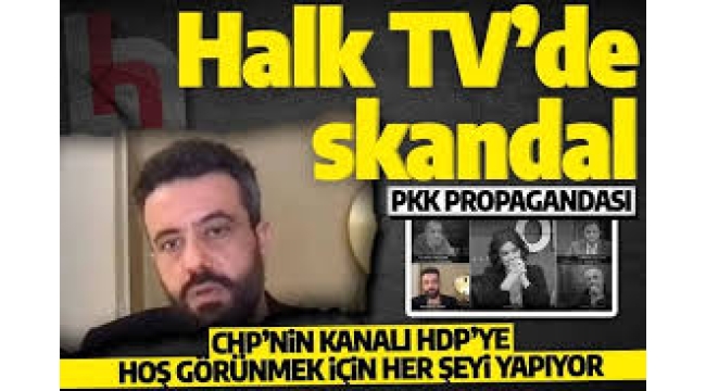 Halk TV'de PKK propagandası! Masa altındaki HDP'ye sözde gizli hizmet! Canlı yayında Türk askerini hedef aldılar...