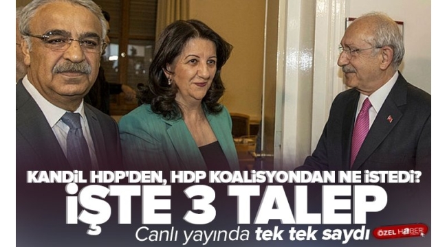  Meclis'te kirli pazarlık! CHP-HDP görüşmesi sonrası Kılıçdaroğlu, Buldan ve Sancar'dan birlikte açıklama! 