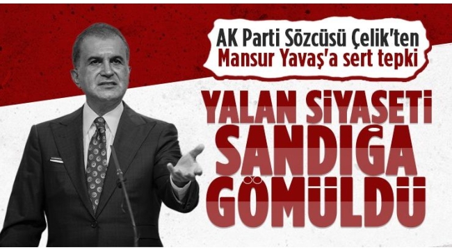AK Parti Sözcüsü Ömer Çelik, 28 Mayıs seçimlerinin ardından gerçekleştirilen ilk MYK toplantısı sonrası açıklamalarda bulundu. 
