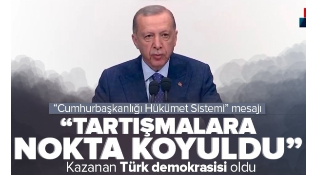 Cumhurbaşkanı Erdoğan: 21 yılda zihniyet devrimi gerçekleştirdik 
