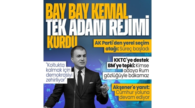 AK Parti Sözcüsü Ömer Çelik'ten Kılıçdaroğlu'na seçim tepkisi: Koltuğu için demokrasiyi zehirliyor