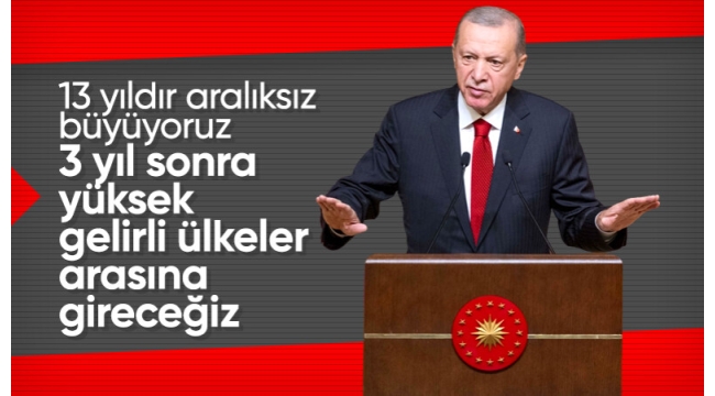 Ekonomide 3 yıllık yol haritası belli oldu! Cumhurbaşkanı Erdoğan'dan KKM mesajı 