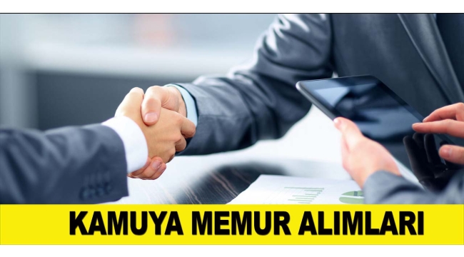 Kamu Memur Alım İlanları 