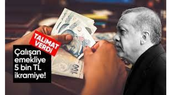 Çalışan emekliye de ikramiye yolda! Başkan Erdoğan talimat verdi! Torba Yasa ile...