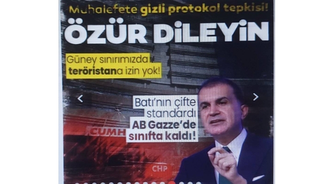AK Parti MYK toplandı! Ömer Çelik: Muhalefet halka hesap vermeli