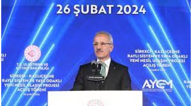 Sirkeci-Kazlıçeşme raylı sistem hattı hizmete girdi! Erdoğan'dan CHP'li İBB'ye tepki: İstanbul'un 5 yılı boşa geçti  