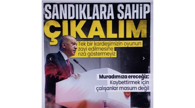 Başkan Erdoğan'dan 'Sandık Yönetim Kurulu' ile iftar programında önemli açıklamalar 