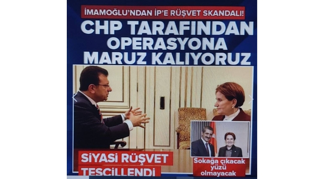 CHP'li Ekrem İmamoğlu karıştırıyor | İYİ Parti'ye son gün kurumsal operasyon! Siyasi rüşvet tescillendi: Aparat İbrahim Özkan 