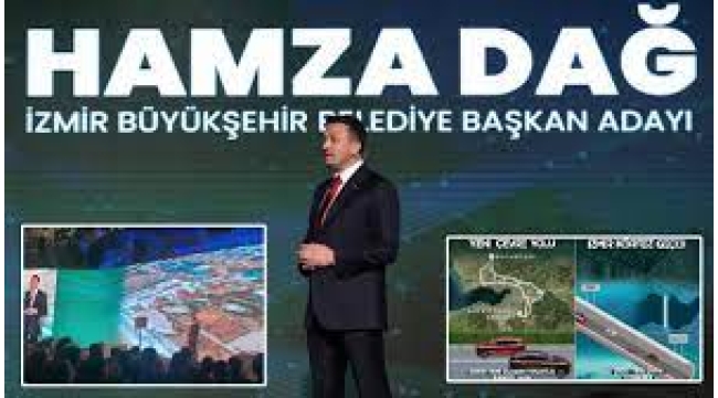 Cumhur İttifakı'nın İzmir Büyükşehir Belediye Başkan adayı Hamza Dağ'dan su ve otopark müjdesi: Yüzde 50 indirimli olacak 