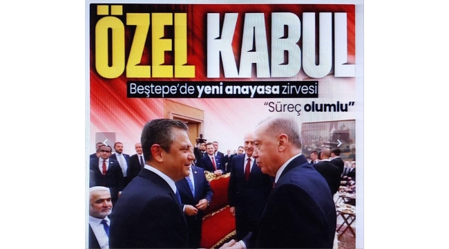 Başkan Erdoğan Özgür Özel'i nerede kabul edecek? Yeni anayasa çalışmaları gündemde... AK Parti'den 'olumlu süreç' vurgusu 
