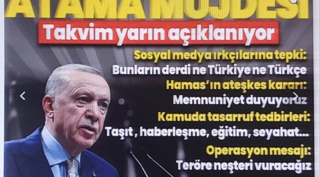 Başkan Erdoğan'dan Kabine'nin ardından önemli açıklamalar! Öğretmen adaylarına müjde: Takvim yarın açıklanacak. 